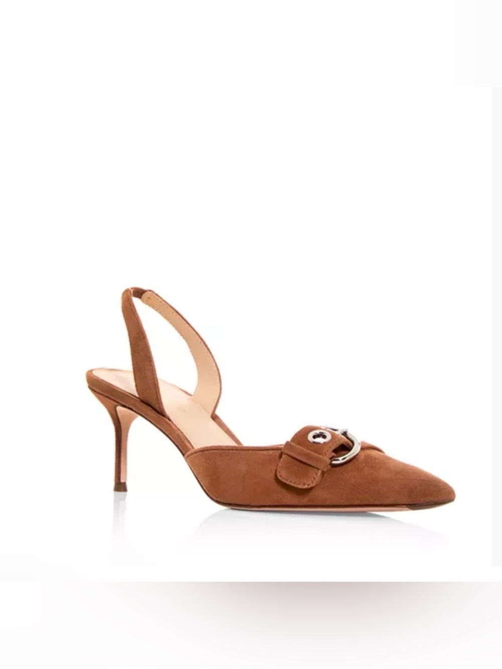 Veronica Beard Roxy Buckle Slingback Pumps
